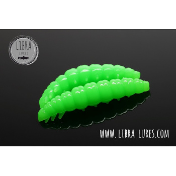 Libra Lures Larva 35mm 12szt 026 Apple Green Kryl