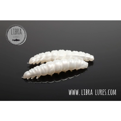Libra Lures Larva 35mm 12szt 004 Silver Pearl Ser