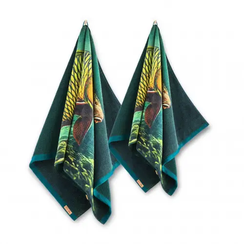 Zwoltex Ręcznik drukowany KARP GOTS 50x100cm