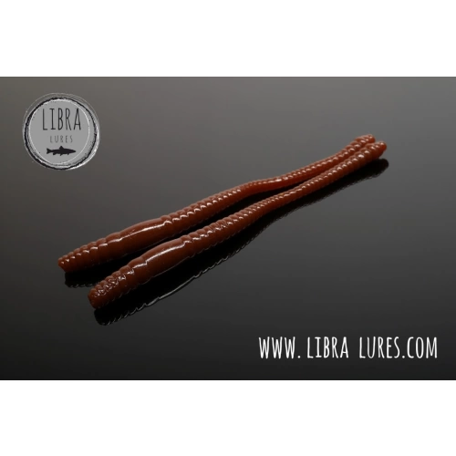 Libra Lures Dying Worm 70mm 15szt 038 Brown Ser