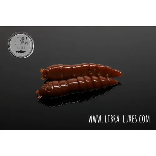 Libra Lures Kukolka 27mm 15szt 038 Brown Kryl