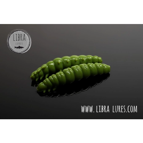 Libra Lures Larva 35mm 12szt 031 Olive Kryl