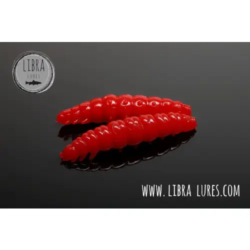 Libra Lures Larva 35mm 12szt 021 Red Kryl Libra Lures Larva 35mm 12szt 021 Red Kryl