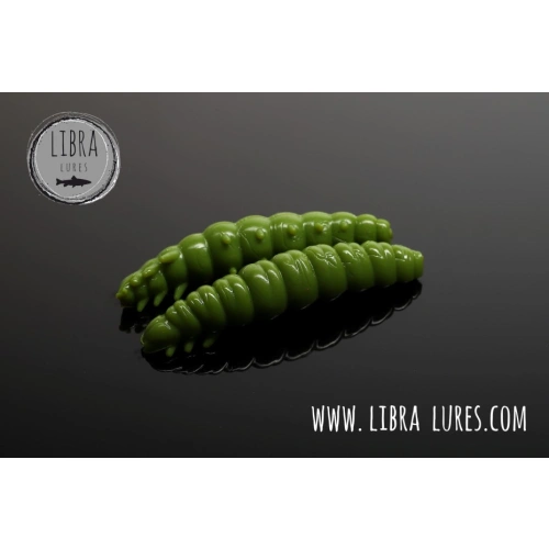 Libra Lures Larva 35mm 12szt 031 Olive Kryl