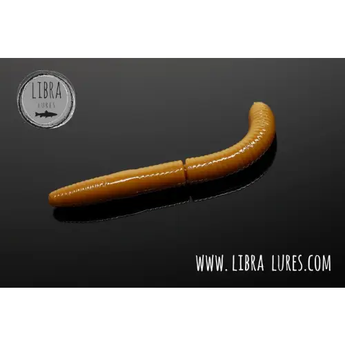 Libra Lures Fatty DWorm 65mm 10szt Coffee Milk Kry