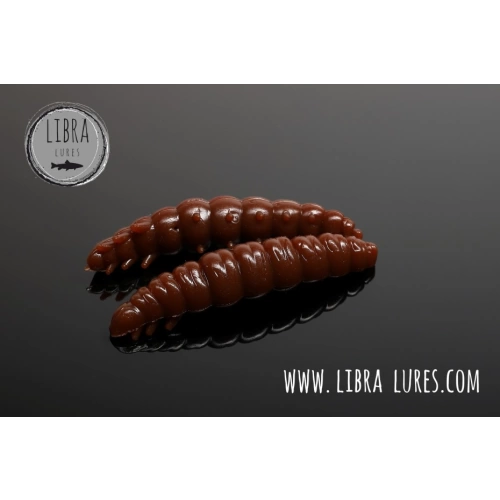 Libra Lures Larva 30mm 15szt 038 Brown Kryl