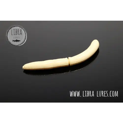 Libra Lures Fatty D Worm 65mm 10szt 005 Cheese Ser