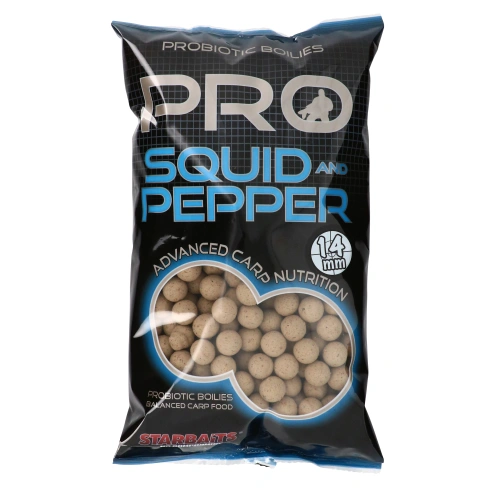 Starbaits Probiotic Squid Pepper 14mm 1kg