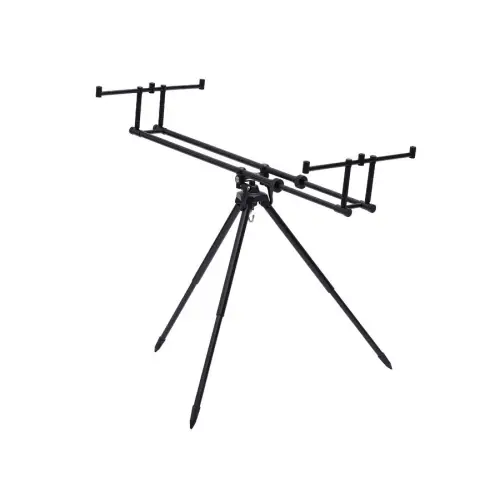 DAM ALU TRI POD MATT BLACK 3 ROD