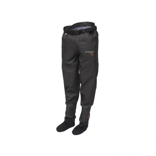 SG #SAVAGE Denim Waist Waders w/Stocking Foot XL