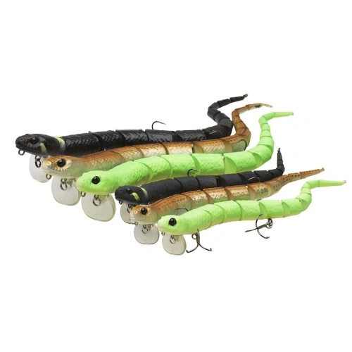 SG 3D Snake 20cm 25g Floating 04 Steel Adder