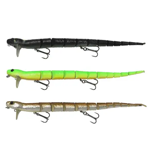 SG 3D Snake 20cm 25g Floating 04 Steel Adder