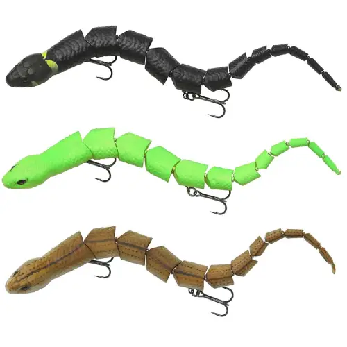 SG 3D Snake 20cm 25g Floating 01 Black Adder