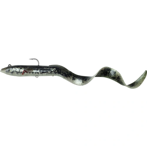 SG 4D REAL EEL 20CM 38G SINKING BLACK GREEN PEARL