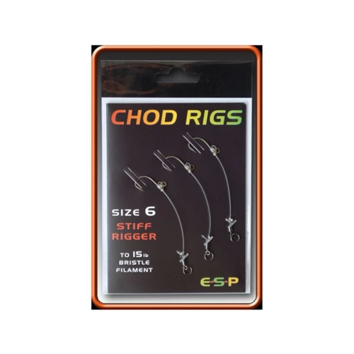 E-S-P ZESTAW PRZYPONOWY CHOD RIGS No6 15lb