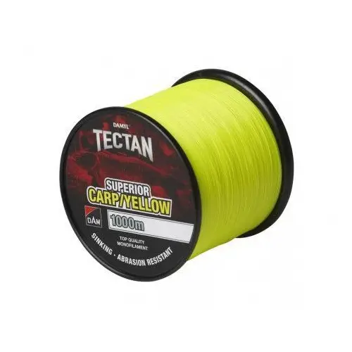 Dam TECTAN SUPERIOR CARP YELLOW 1000M 0.35mm 9kg