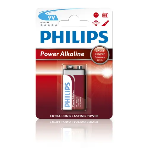 Philips Power Alkaline 9v