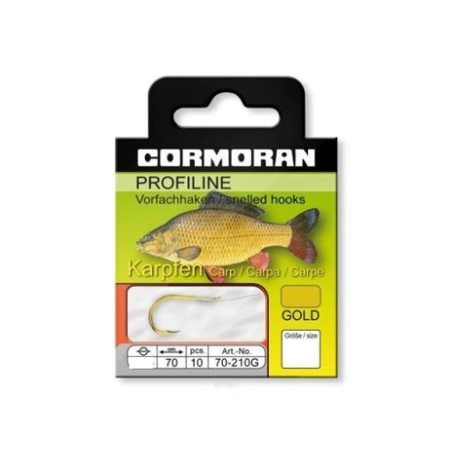 Cormoran PROFILINE z przyponem gold roz 6. 0,25mm