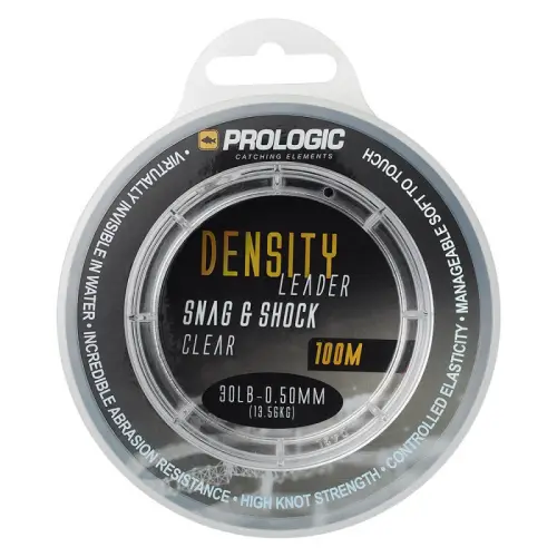 Prologic SHOCK LEADER 100M 0.50MM 13.60KG Clear