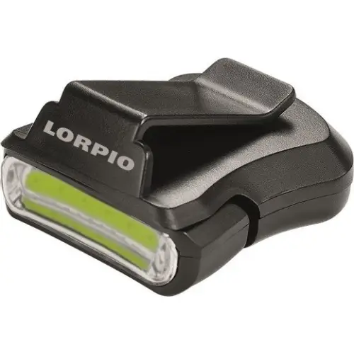 LORPIO LATARKA COB LED Z KLIPSEM NA DASZEK