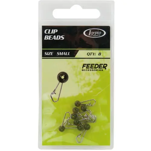 LORPIO AGRAFKA Z KORALIKIEM MEDIUM 8szt