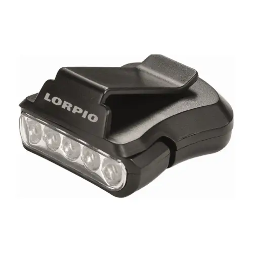 LORPIO LATARKA 5 LED Z KLIPSEM NA DASZEK