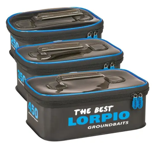 Lorpio Pojemniki do Zanety EVA z Deklem 2, 3, 4l