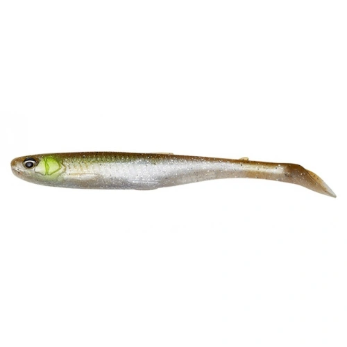 Savage Gear SLENDER SCOOP SHAD 9CM 4G GREEN SILVER