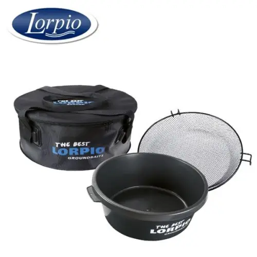 Lorpio Zestaw Torba 17l + Miska 11 l+ Sito