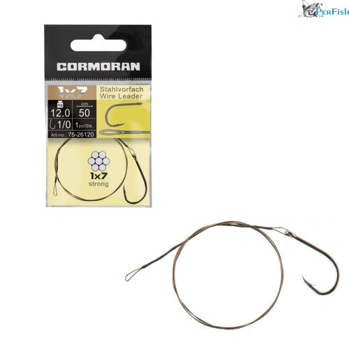 Cormoran Przyponstalowy z haczykiem 1 9kg 50cm