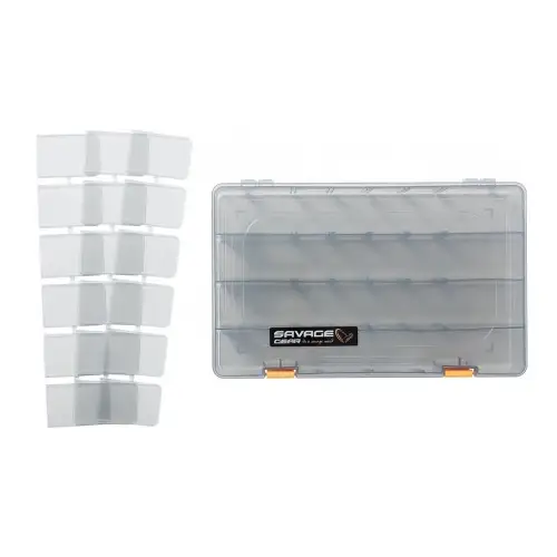 Savage Gear LUREBOX 6B SMOKE 36X22.5X5CM