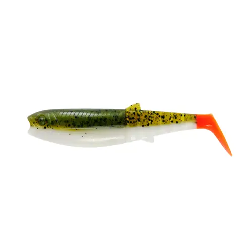 Savage Gear CANNIBAL SHAD 12.5CM 20G Olive Hot Ora