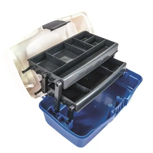 LORPIO SKRZYNKA WĘDKARSKA Z 2 PÓŁKAMI 34x20x16cm