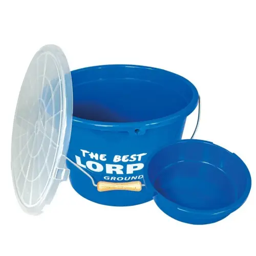 LORPIO KOMPLET WIADRO 18l + MISKA 5l + POKRYWKA