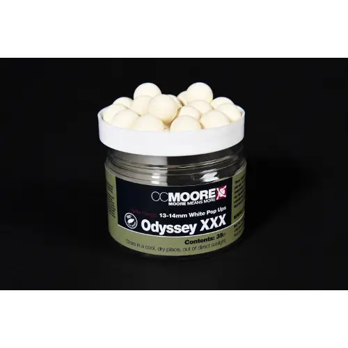CC MOORE New Odyssey XXX White Pop Ups 13/14mm