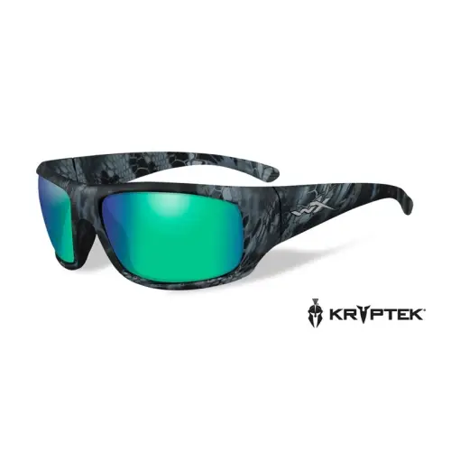 Wiley X OMEGA Polarized Emerald Mirror KRYPTEX