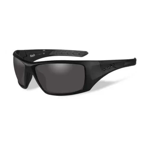 Wiley X NASH Polarized Smoke Grey Matte Black Fram
