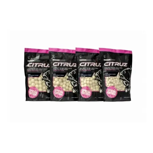 Nash CITRUZ WHITE BOILIES 20mm 1kg