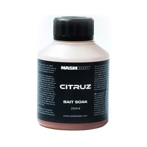 Nash CITRUZ LIQUID BAIT SOAK 250ML
