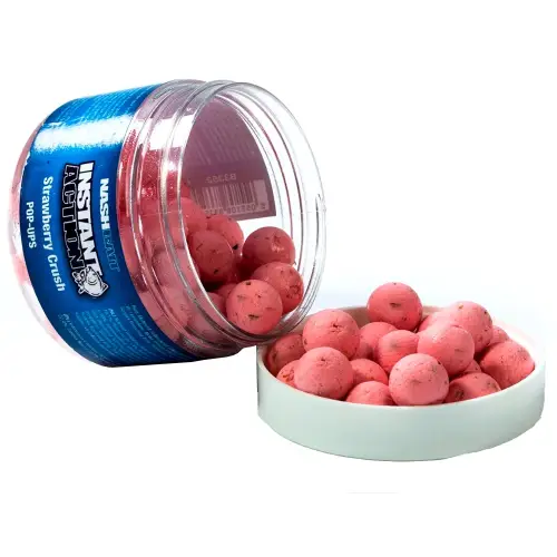 Nash STRAWBERRY CRUSH POP UPS - 12mm 30g
