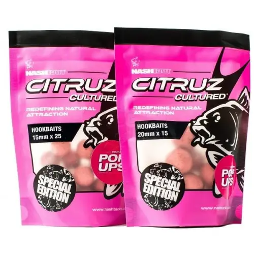 Nash CITRUZ CULTURED HOOK BAITS 18mm