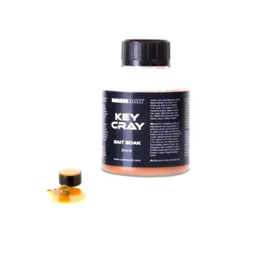 Nash KEY CRAY LIQUID BAIT SOAK 250ml