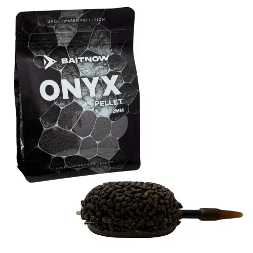 BaitNow PELLET METHOD FEEDER ONYX 2MM 800g
