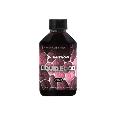 BaitNow METHOD FEEDER LIQUID FOOD WORMS 250ml