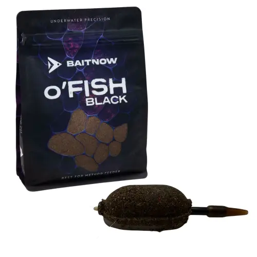 BaitNow Zaneta METHOD FEEDER O'FISH BLACK 800g
