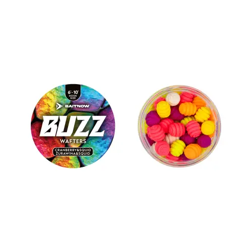 Mikado WAFTERS MF BUZZ CRANBERRY SQUID 6-10 12g