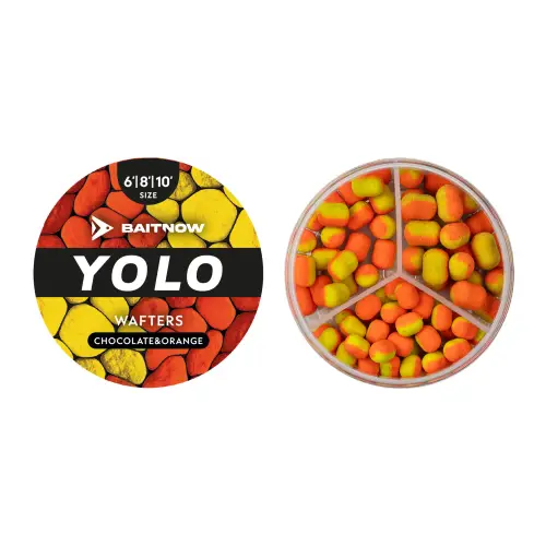 BaitNow WAFTERS YOLO CHOCOLATE-ORANGE 6/8/10mm 24g