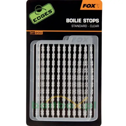Edges Boilie Stops Standard Clear