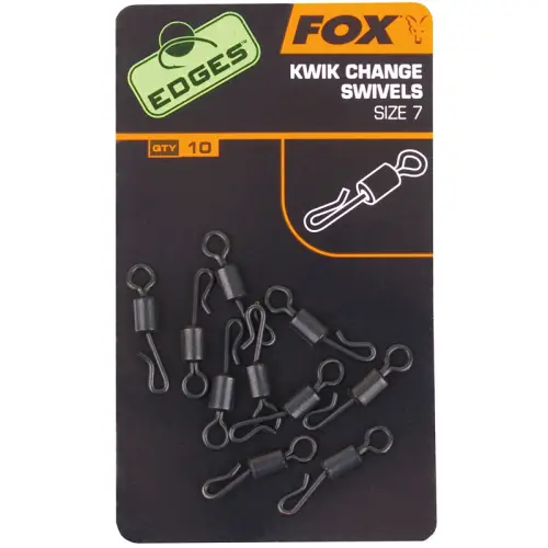 Fox Edges Kwik Change Swivels Size 7 x 10