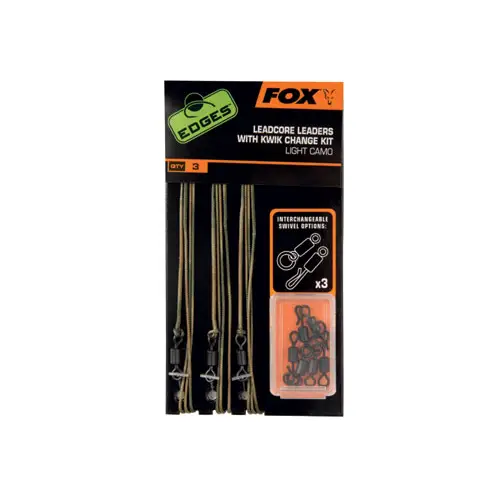 ZESTAW FOX LEADCORE LEADCLIP KIT 3szt